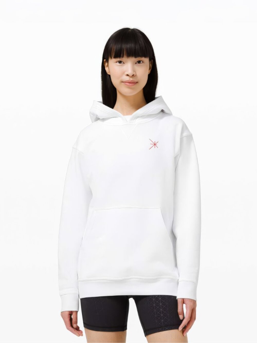 Lululemon EXCLUSIVE Membership All Yours Hoodie White Sz 6 W3EG6S Like New Mint - Picture 11 of 12